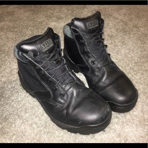 5.11 Police boots. Size 10.5. 7.5/10 condition.